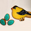 Goldfinch cookies