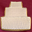 white wedding cake cookie2